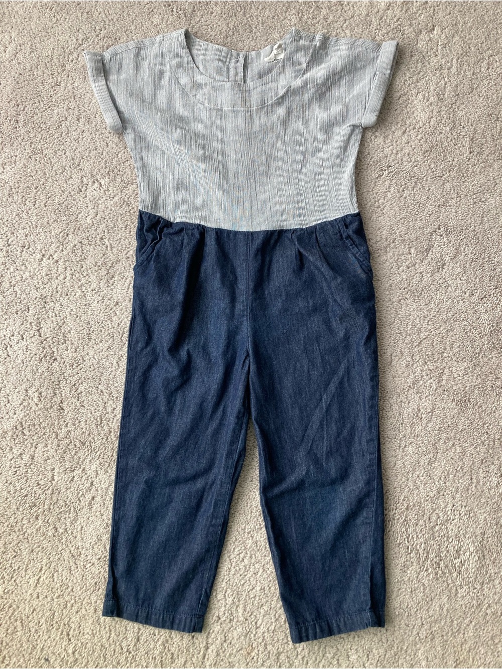 Kinder mo:vint Girl’s Cotton Jumpsuit